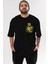 Iron Man (5) Ön Sol Baskılı Oversize T-Shirt Erkek Kadın Unisex Pamuk Bisiklet Yaka Tişort 1