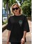 Joker (1) Ön Sol Baskılı Oversize T-Shirt Erkek Kadın Unisex Pamuk Bisiklet Yaka Tişort 5