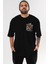 Iron Man (6) Ön Sol Baskılı Oversize T-Shirt Erkek Kadın Unisex Pamuk Bisiklet Yaka Tişort 1