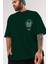 Joker (1) Ön Sol Baskılı Oversize T-Shirt Erkek Kadın Unisex Pamuk Bisiklet Yaka Tişort 3