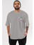 Joker Ön Sol Baskılı Oversize T-Shirt Erkek Kadın Unisex Pamuk Bisiklet Yaka Tişort 1