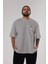 Joker Ön Sol Baskılı Oversize T-Shirt Erkek Kadın Unisex Pamuk Bisiklet Yaka Tişort 5