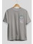 Joker 1 Ön Sol Baskılı Oversize T-Shirt Erkek Kadın Unisex Pamuk Bisiklet Yaka Tişort 2