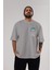 Joker 1 Ön Sol Baskılı Oversize T-Shirt Erkek Kadın Unisex Pamuk Bisiklet Yaka Tişort 5