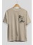 Joker 2 Ön Sol Baskılı Oversize T-Shirt Erkek Kadın Unisex Pamuk Bisiklet Yaka Tişort 2
