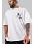 Joker 2 Ön Sol Baskılı Oversize T-Shirt Erkek Kadın Unisex Pamuk Bisiklet Yaka Tişort 3