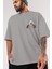 Joker (10) Ön Sol Baskılı Oversize T-Shirt Erkek Kadın Unisex Pamuk Bisiklet Yaka Tişort 3