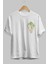 Joker (3) Ön Sol Baskılı Oversize T-Shirt Erkek Kadın Unisex Pamuk Bisiklet Yaka Tişort 2