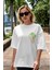Joker (3) Ön Sol Baskılı Oversize T-Shirt Erkek Kadın Unisex Pamuk Bisiklet Yaka Tişort 5