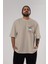 Joker (4) Ön Sol Baskılı Oversize T-Shirt Erkek Kadın Unisex Pamuk Bisiklet Yaka Tişort 5