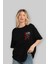 Jurassic Park (2) Ön Sol Baskılı Oversize T-Shirt Erkek Kadın Unisex Pamuk Bisiklet Yaka Tişort 4