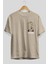 Joker (8) Ön Sol Baskılı Oversize T-Shirt Erkek Kadın Unisex Pamuk Bisiklet Yaka Tişort 2