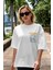 Joker (6) Ön Sol Baskılı Oversize T-Shirt Erkek Kadın Unisex Pamuk Bisiklet Yaka Tişort 5