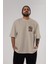 Iron Man (6) Ön Sol Baskılı Oversize T-Shirt Erkek Kadın Unisex Pamuk Bisiklet Yaka Tişort 5