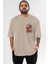La Casa De Papel (13) Ön Sol Baskılı Oversize T-Shirt Erkek Kadın Unisex Pamuk Bisiklet Yaka Tişort 1