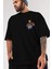 Iron Man (2) Ön Sol Baskılı Oversize T-Shirt Erkek Kadın Unisex Pamuk Bisiklet Yaka Tişort 3