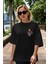 Iron Man (2) Ön Sol Baskılı Oversize T-Shirt Erkek Kadın Unisex Pamuk Bisiklet Yaka Tişort 5