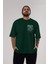 Joker (9) Ön Sol Baskılı Oversize T-Shirt Erkek Kadın Unisex Pamuk Bisiklet Yaka Tişort 5