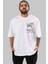 Joker (4) Ön Sol Baskılı Oversize T-Shirt Erkek Kadın Unisex Pamuk Bisiklet Yaka Tişort 1
