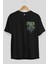 Joker (9) Ön Sol Baskılı Oversize T-Shirt Erkek Kadın Unisex Pamuk Bisiklet Yaka Tişort 2