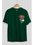 Superman Ön Sol Baskılı Oversize T-Shirt Erkek Kadın Unisex Pamuk Bisiklet Yaka Tişort 2