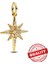 Gold Renk Işıltılı Kuzey Yıldızı Sallantılı Charm 1