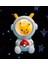 Pokemon Go Astronot Pikachu Gece Lambası Biblo Dekoratif Ürün Ev Ofis Yeni Yıl Doğum Günü si 1
