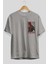 Spiderman (8) Ön Sol Baskılı Oversize T-Shirt Erkek Kadın Unisex Pamuk Bisiklet Yaka Tişort 2