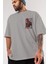 Spiderman (8) Ön Sol Baskılı Oversize T-Shirt Erkek Kadın Unisex Pamuk Bisiklet Yaka Tişort 3