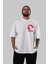Team Godzilla Ön Sol Baskılı Oversize T-Shirt Erkek Kadın Unisex Pamuk Bisiklet Yaka Tişort 4