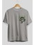 Hulk (8) Ön Sol Baskılı Oversize T-Shirt Erkek Kadın Unisex Pamuk Bisiklet Yaka Tişort 2