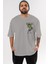 Hulk (9) Ön Sol Baskılı Oversize T-Shirt Erkek Kadın Unisex Pamuk Bisiklet Yaka Tişort 1