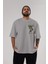 Hulk (9) Ön Sol Baskılı Oversize T-Shirt Erkek Kadın Unisex Pamuk Bisiklet Yaka Tişort 5