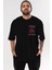 Squid Game (2) Ön Sol Baskılı Oversize T-Shirt Erkek Kadın Unisex Pamuk Bisiklet Yaka Tişort 1