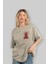 Squid Game (5) Ön Sol Baskılı Oversize T-Shirt Erkek Kadın Unisex Pamuk Bisiklet Yaka Tişort 4