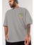 Joker (3) Ön Sol Baskılı Oversize T-Shirt Erkek Kadın Unisex Pamuk Bisiklet Yaka Tişort 3