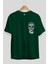 Joker 1 Ön Sol Baskılı Oversize T-Shirt Erkek Kadın Unisex Pamuk Bisiklet Yaka Tişort 2