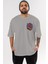 Spiderman (29) Ön Sol Baskılı Oversize T-Shirt Erkek Kadın Unisex Pamuk Bisiklet Yaka Tişort 1