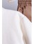 Erkek Çocuk Pamuklu Sweatshirt Dokuma Pantolon 2'li Takım Krem 3
