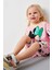 Kız Çocuk Minnie Mouse Baskılı ve Tayt Şortlu Alt Üst Takım Şeker Pembe 2