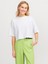 Jack Jones Jxandrea Loose Ss Cropped Tee Jrs Noos Kadin Beyaz Tshirt 12270673-01 1