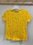 T-Shirt Çicekli Sarı 2