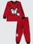 Erkek Çocuk Pijama Takımı 2-5 Yaş Kırmızı 1