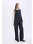 Wide Leg Geniş Paça Esnek Belli Bağcıklı Basic Düz Palazzo Pantolon C5628AX25SP 4