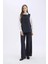 Wide Leg Geniş Paça Esnek Belli Bağcıklı Basic Düz Palazzo Pantolon C5628AX25SP 5