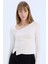 Slim Fit Dar Kesim Fitilli Kaşkorse Uzun Kollu Bluz E5404AX25SP 1