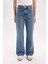 90's Wide Leg Yüksek Bel Geniş Paça Uzun Jean Pantolon D7961AX25SP 1