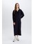 Relax Fit Basic Düz Polo Yaka Maxi Elbise E2972AX25SP 2