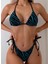 Özel Tasarım Yaz Rüzgarı Baskılı Brazilian Scuba Beach Club Kadın Üçgen Bikini Takımı 1