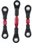 Tt-01 TT01 Için 6 Adet Metal Direksiyon Çubuğu Bağlantı Çubuğu Rot Çubuğu, Kırmızı (Yurt Dışından) 2